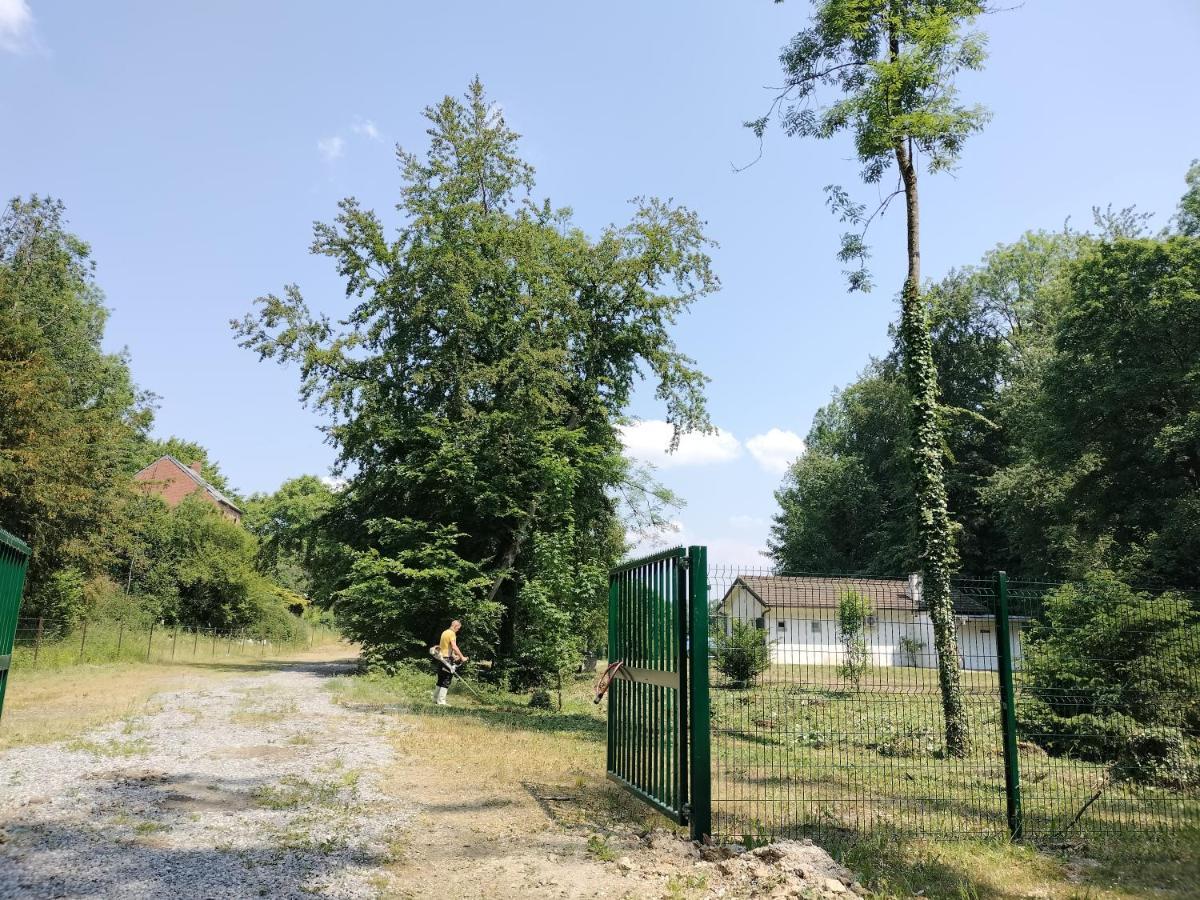 Deux Etangs Poissonneux Au Milieu Des Bois Avec Gite Moderne, La Halte Des Deux Lacs Rosee Luaran gambar