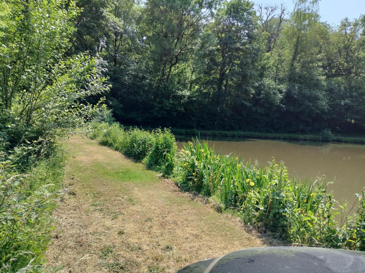 Deux Etangs Poissonneux Au Milieu Des Bois Avec Gite Moderne, La Halte Des Deux Lacs Rosee Luaran gambar